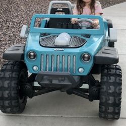 Jeep Hurricane Extreme 12V Ride-On, Teal