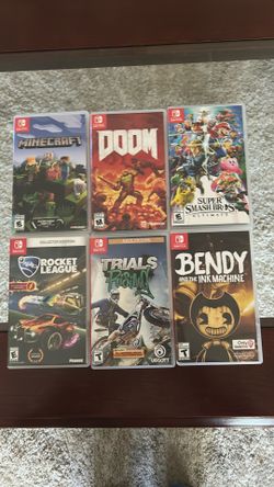 Nintendo Games ( Cash Only)