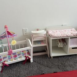 Barely Used American Girl Set