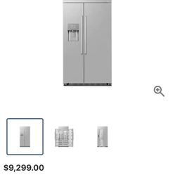 Dacor Built-in 42in Side By Side Refrigerator 