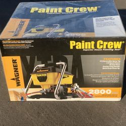Wagner Paint Crew 2800 PSI Superior Painting Tool (New)