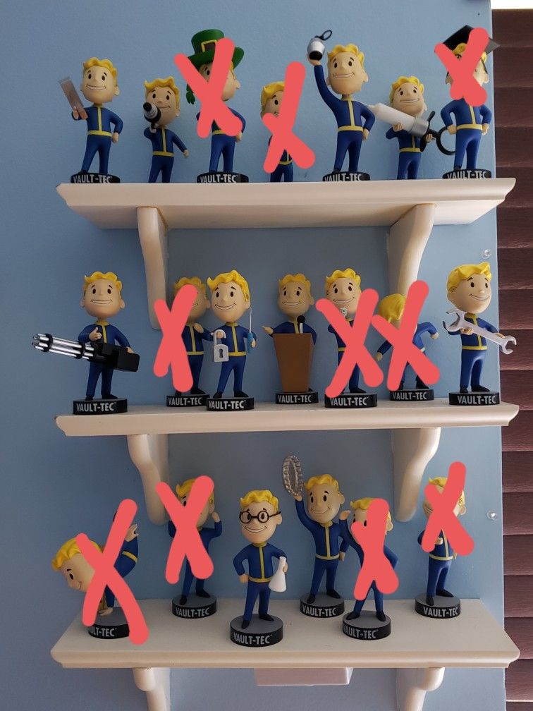 Fallout 3 / Fallout 76 Bobbleheads (Sold Individually)