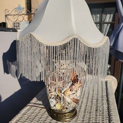 Vintage shell lamp from DEL cornado hotel San Diego