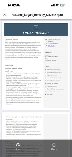 JOB HELP - Tailored Resumes