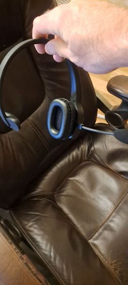 Black and Blue Gaming Headset with Mic