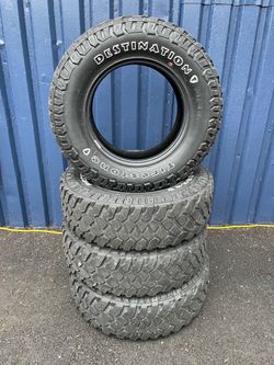 Set of 4 Used Firestone Destination M/T2 Tires