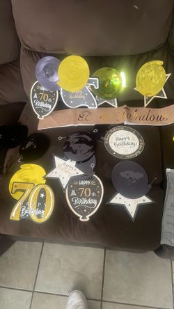 Package Party 70th Birthday 