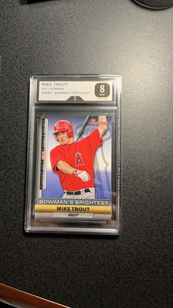 Mike Trout,Angels 3 Graded Cards