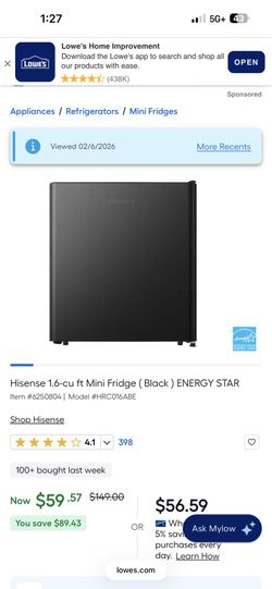 MINI FRIDGE