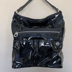 Marc Jacobs Patent Leather Handbag - Black