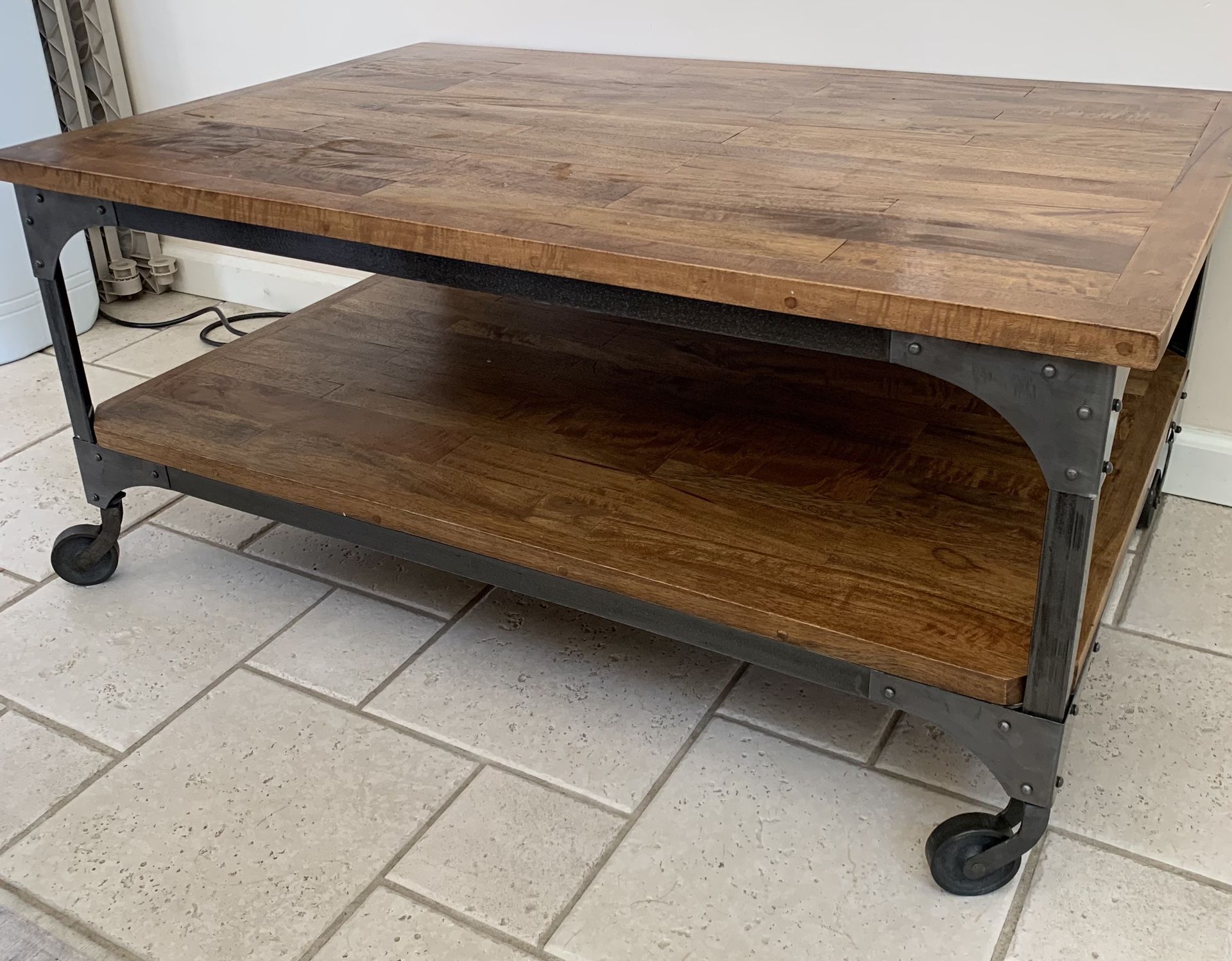 World market industrial coffee table online