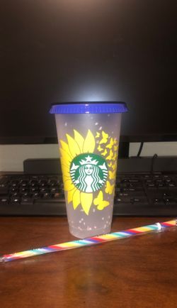 Custom Starbucks color changing cups