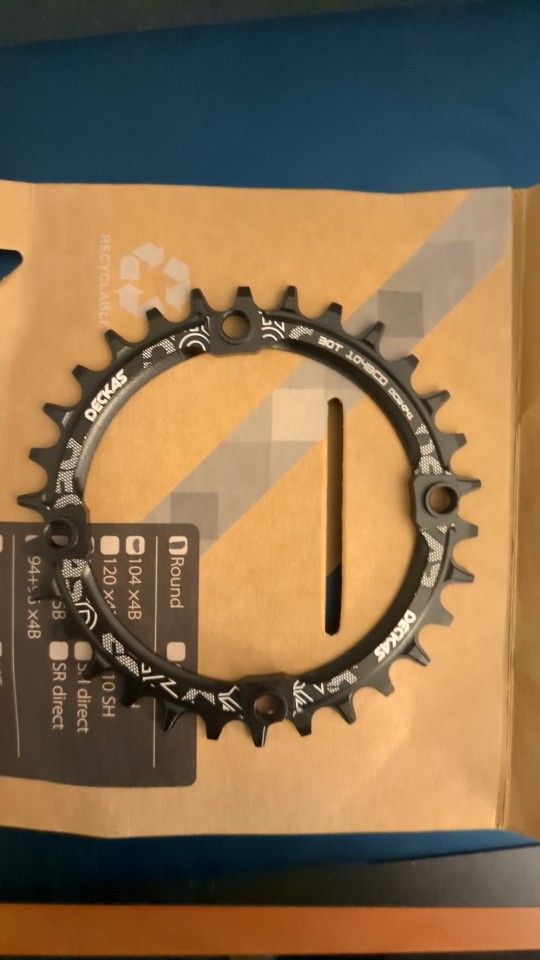 Deckas 104bcd 30t Narrow Wide Chainring