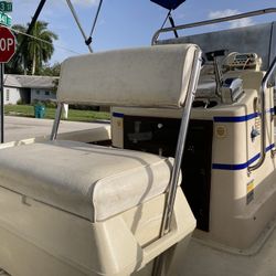 17’ Aqua Sport With Johnson 90HP,Aluminum Trailer With New Lights, Bimini Top,27 Gallons Has Tank, Ready For Water, Kendall West Area