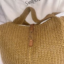 Yves Saint Lauren Large Beach Tote