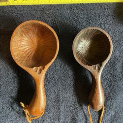 Hand Carved Wooden Spoons 