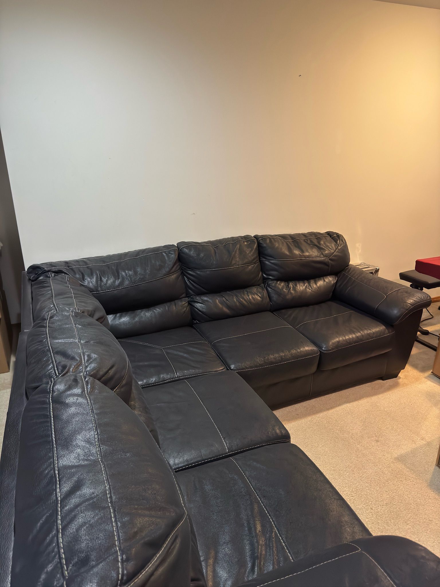 Leather Couch