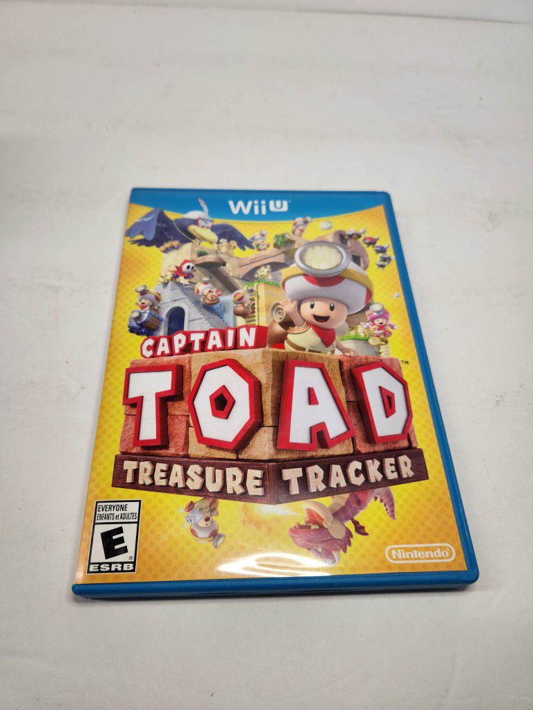 Captain Toad: Treasure Tracker, Nintendo Wii U, COMPLETE TESTED Video Game
