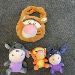 Tiger And Eyore Bundle Of Stuffies
