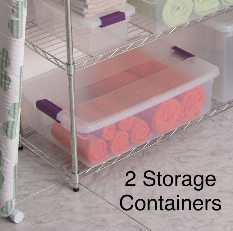 2pc. Set Storage Containers