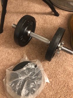 Adjustable Dumbbells