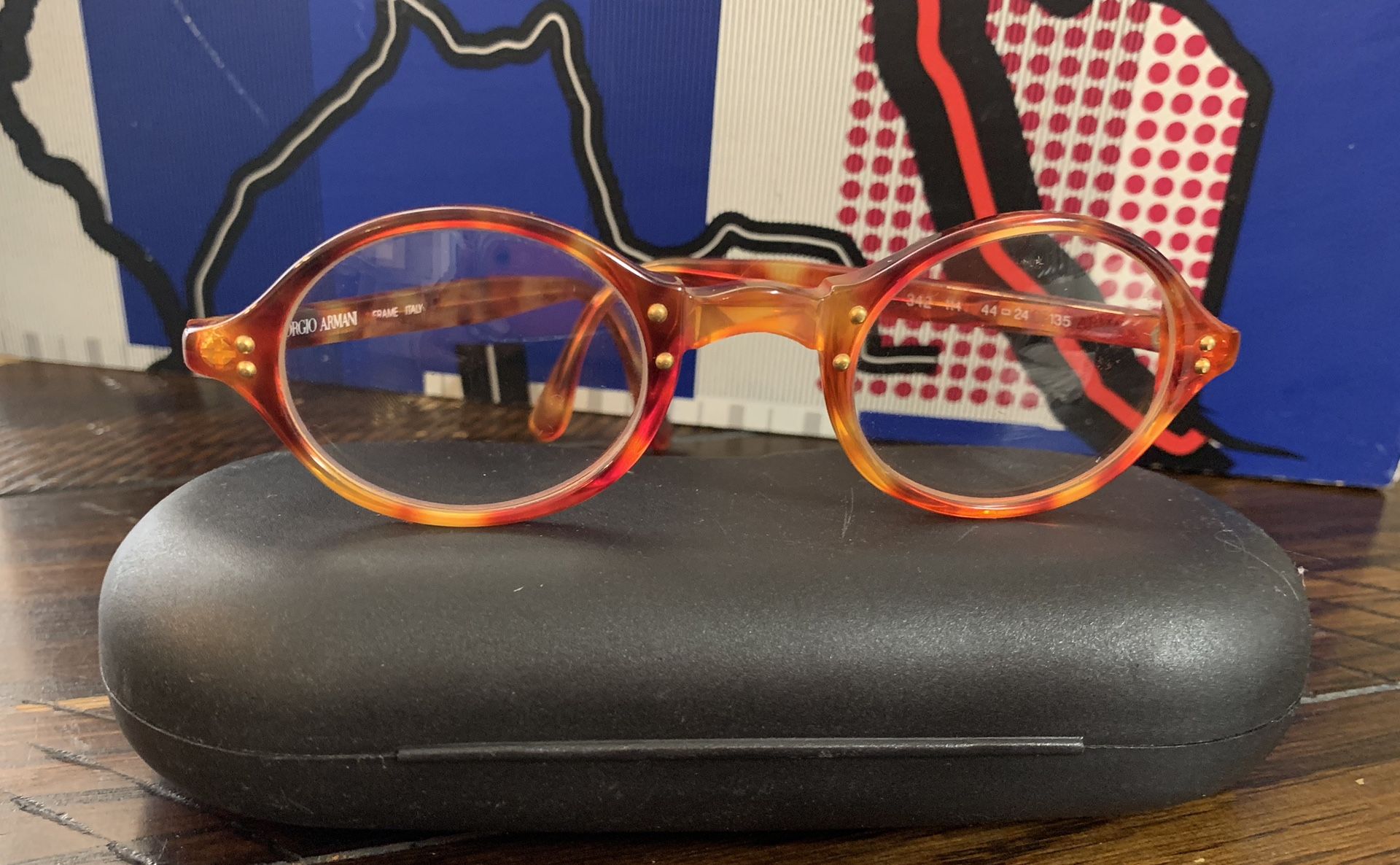 Rare Vintage Giorgio Armani Eyewear/ Designer Frame /designer