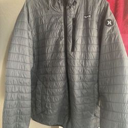 Hurley Mens Puffer Jacket WILL FIT LIKE LARGE