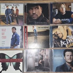 15 CD Country LOT: Garth Brooks/Blake Shelton/Rascal Flatts/Toby Keith Urban