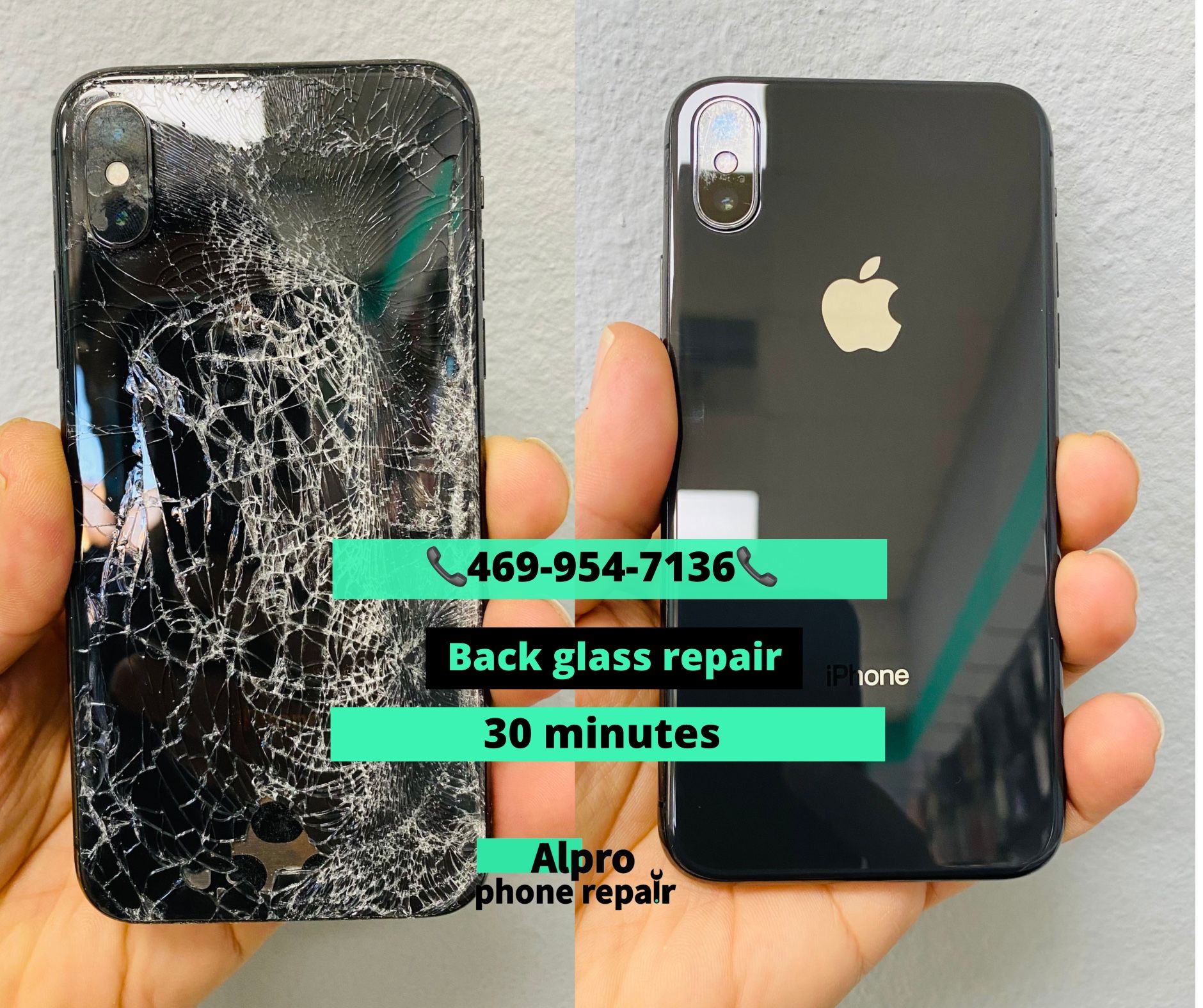 Case Iphone 11 Broken Back Glass IPhone 11 Rear Glass Cover Only