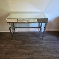 Mirrored Vanity / Console Desk – Glam Modern Design