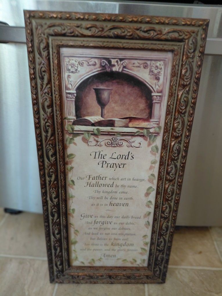 Lord's Prayer Wall Hanging