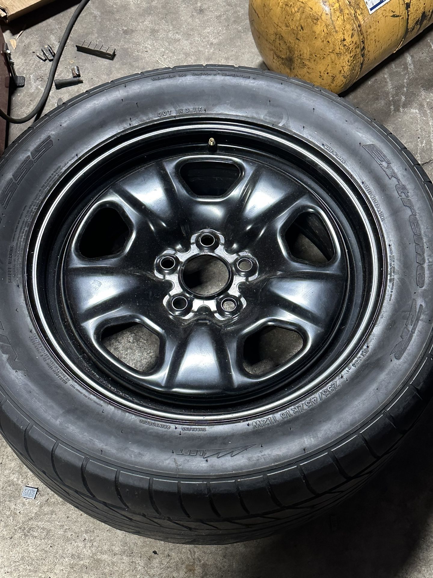 One 2019-2020 18 x 7.5 Cadillac XT4 Steel Wheel / Rim