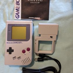 Original Gameboy With Game Light