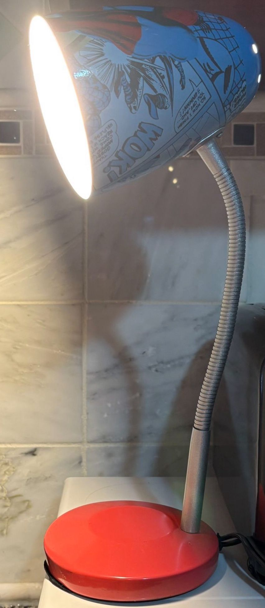 Marvel Spiderman Lamp For Nightstand