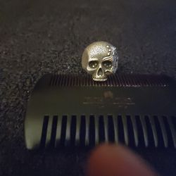 David Yurman Wave Skull Ring 