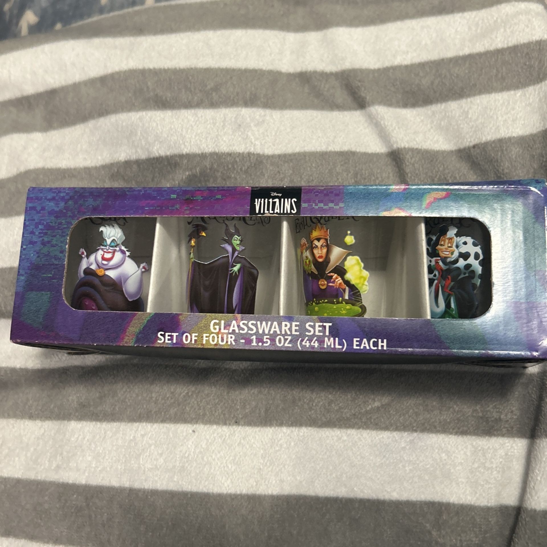 Disney Villains Shot Glasses