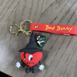 Bad Bunny Keychain