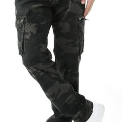 Camo Cargo Pants 