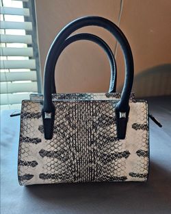 GUESS Loree Mini Satchel-Python