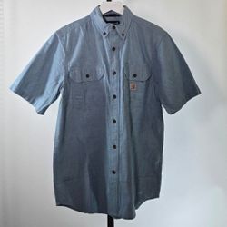 Men's Carhartt Blue Shirt Size Small