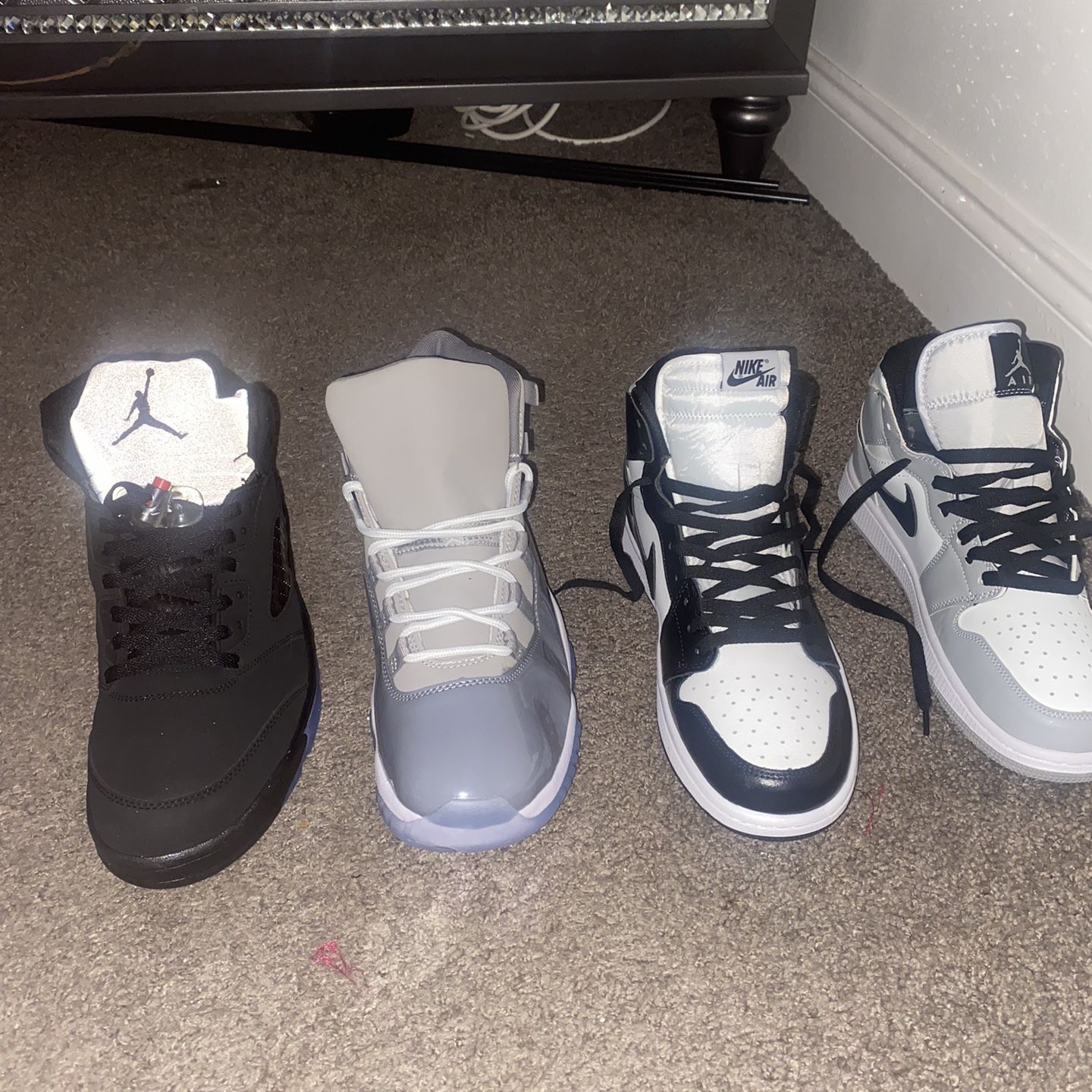 Jordan’s 1s 5s & 11s For Sale.