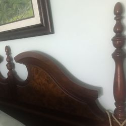 Head Bed Frame & Matching Mirror