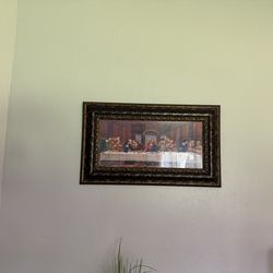 The Last Supper Framed Wall Art