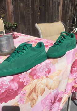 Puma green size 7 🔥👟👟 just let me know what would you pay hit me up asap