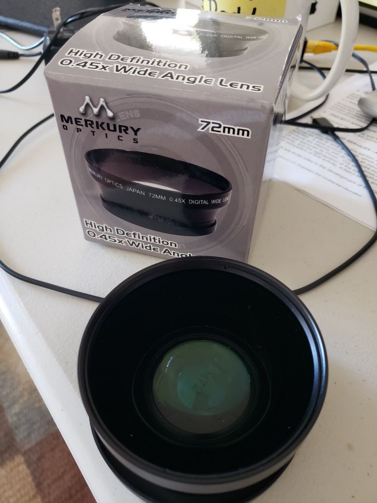 Mercury Optics Wide Angle 72mm 0.45x