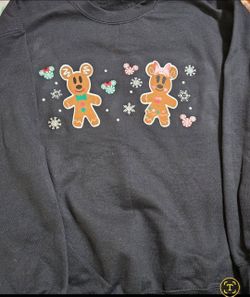 Disney gingerbread sweater