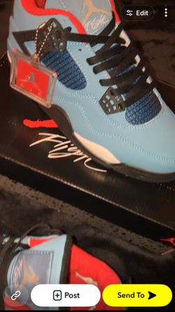 JORDAN 4 TRAVIS SCOTT