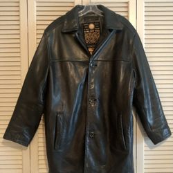 Mens Leather Coat
