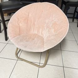 Retro Pink Folding Chair