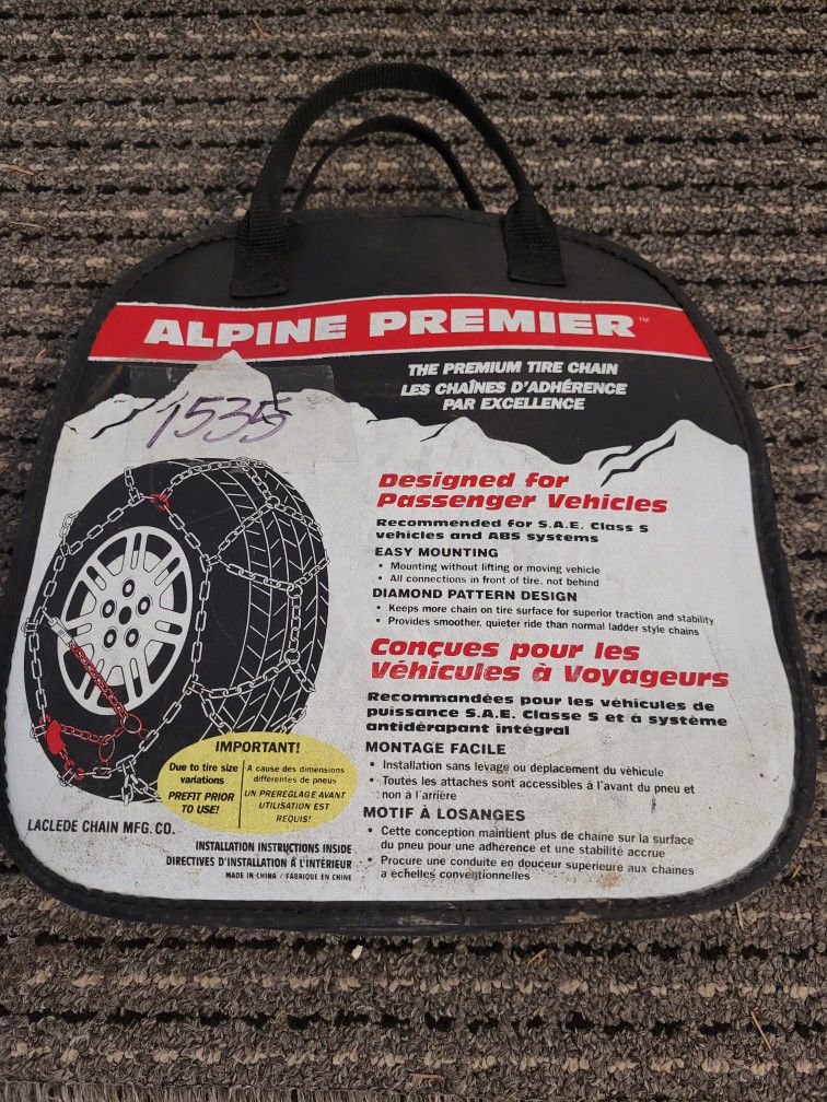 Tire Chains Alpine Premier 1535
